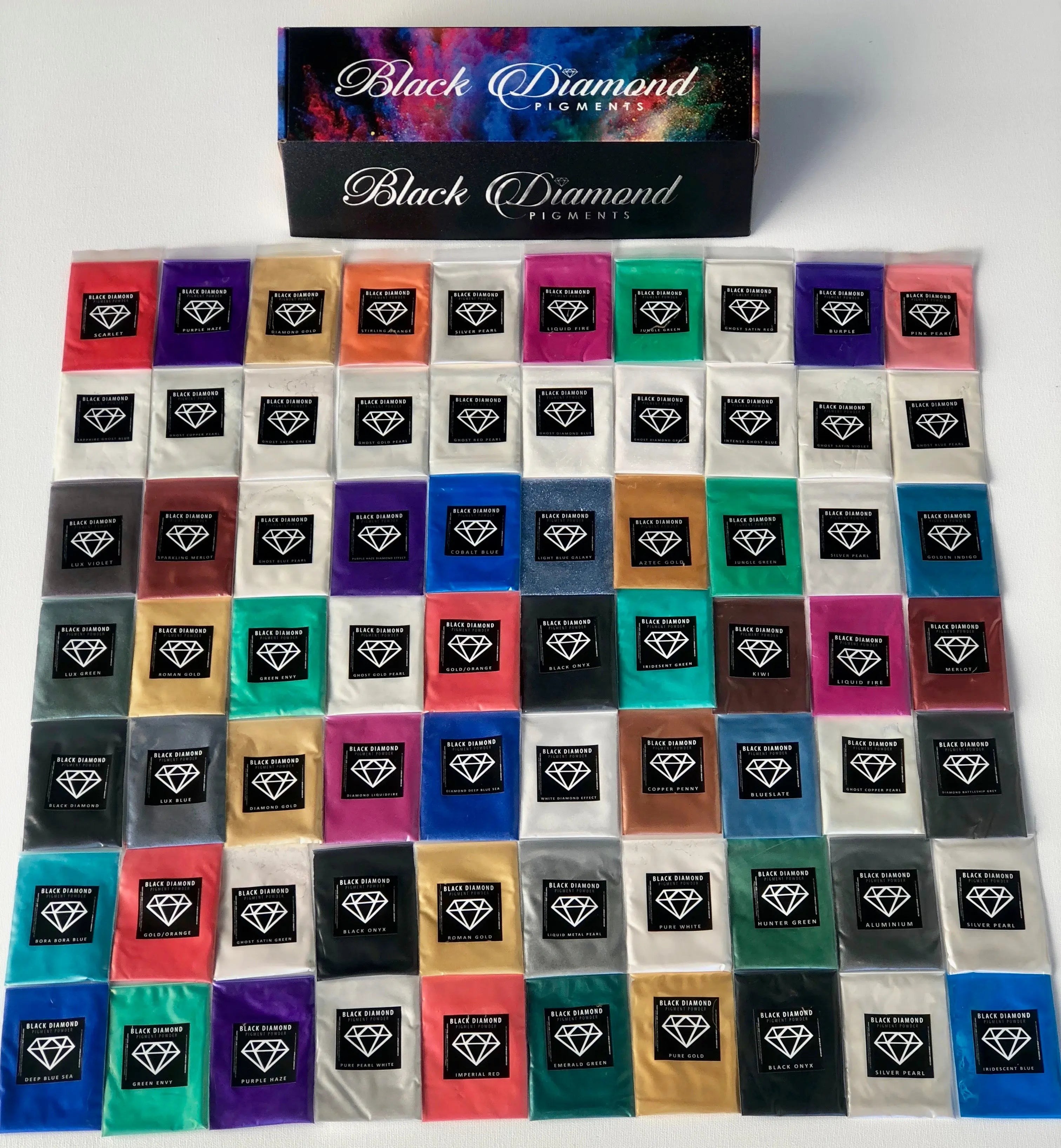 Pigment Box 4 - 56 Different Colors