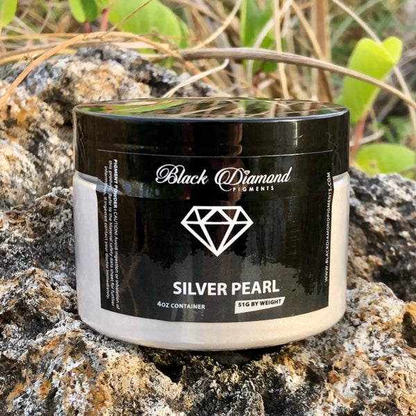 Silver Pearl - Professional grade mica powder pigment – The Epoxy